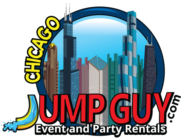 Jump Guy Party Rentals booking badge — all Burr Ridge IL reservations at jumpguy.com